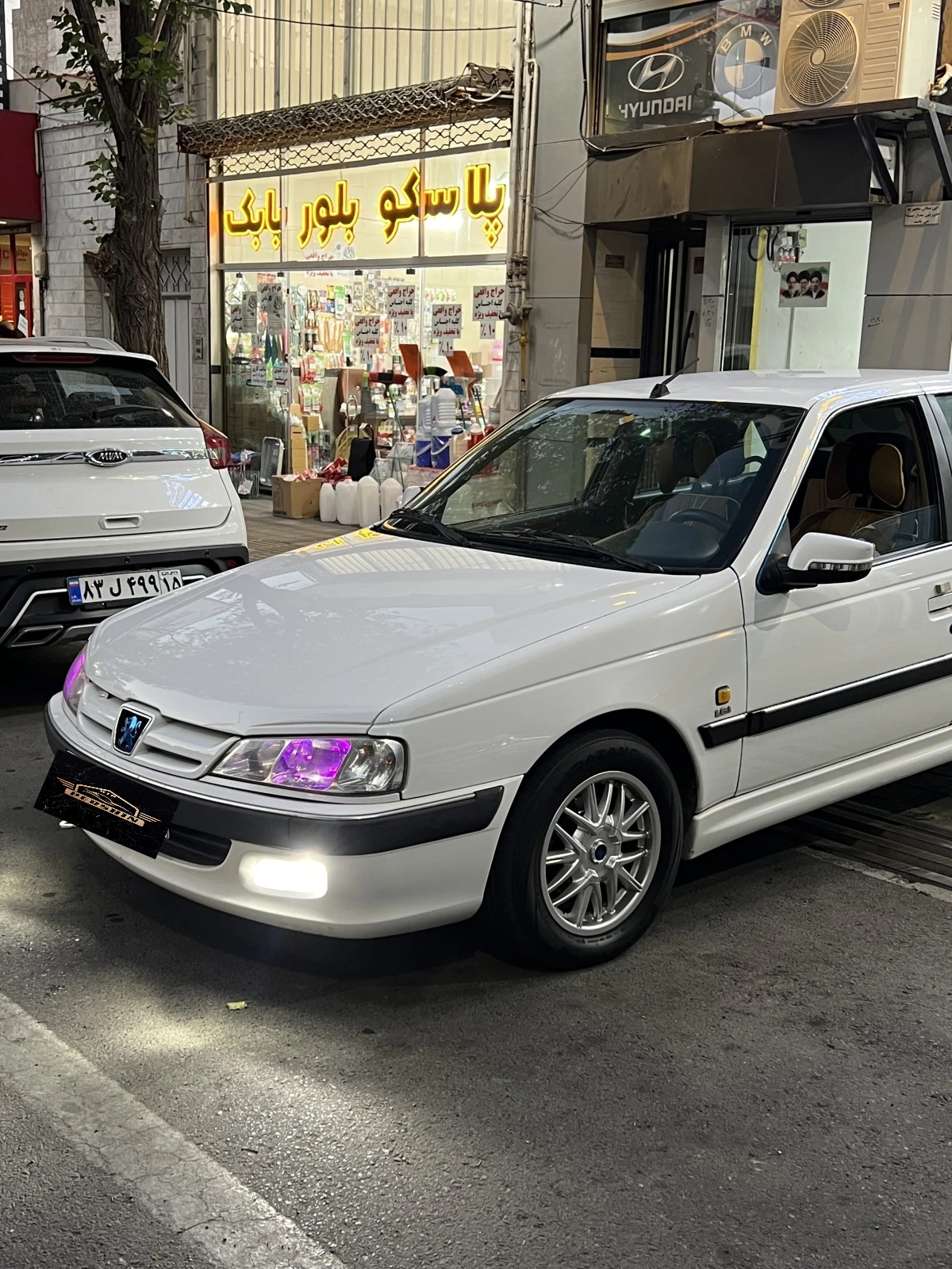 پژو پارس Tu5 مدل ۹۹ - جلو