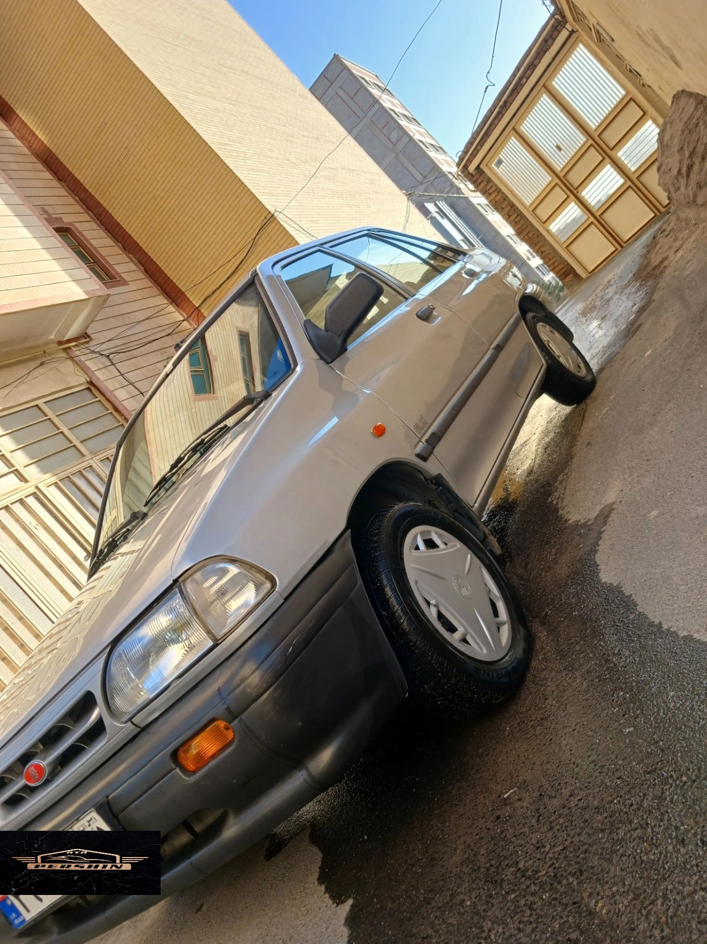 پراید مدل ۸۸ بی رنگ - جلو