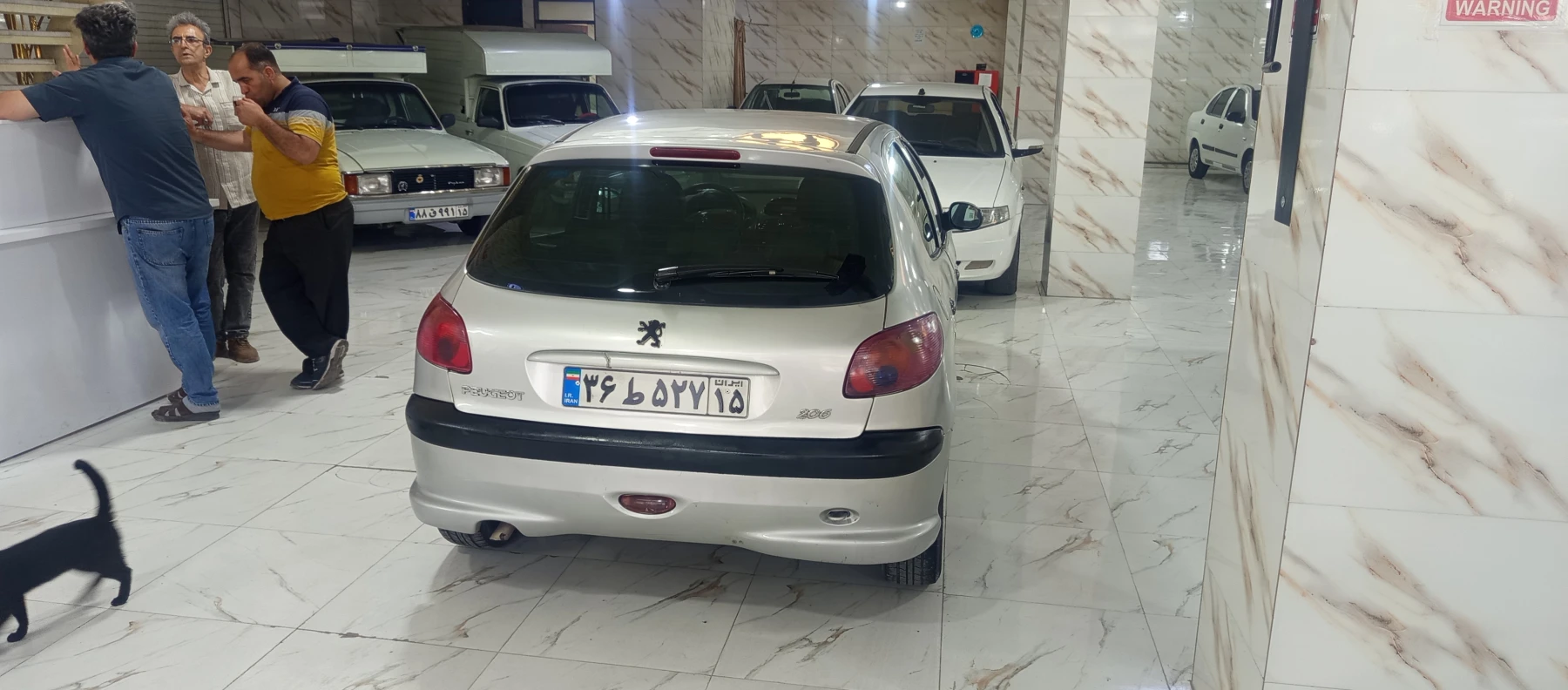 پژو۲۰۶مدل۸۴ - جلو