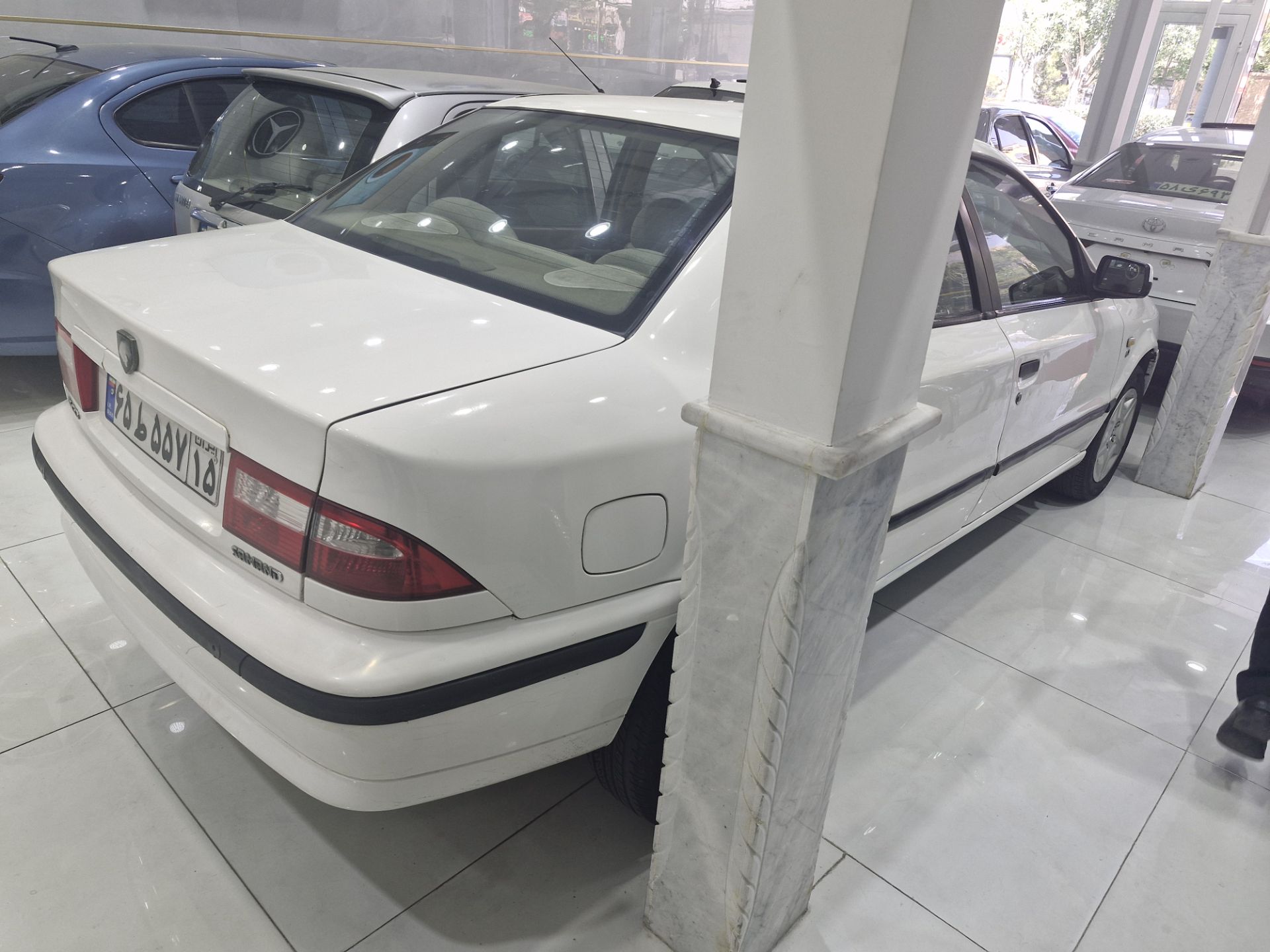 سمند ef7دوگانه کارخانه - عقب