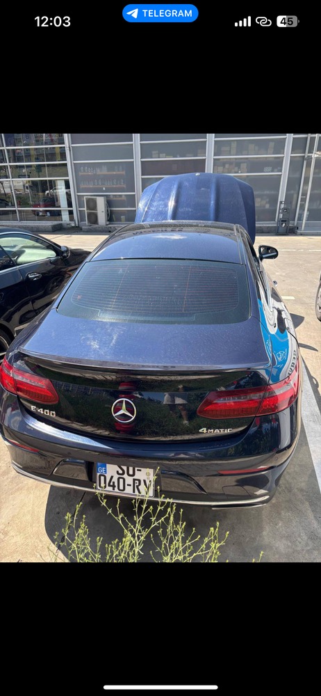 بنز E400 - جلو